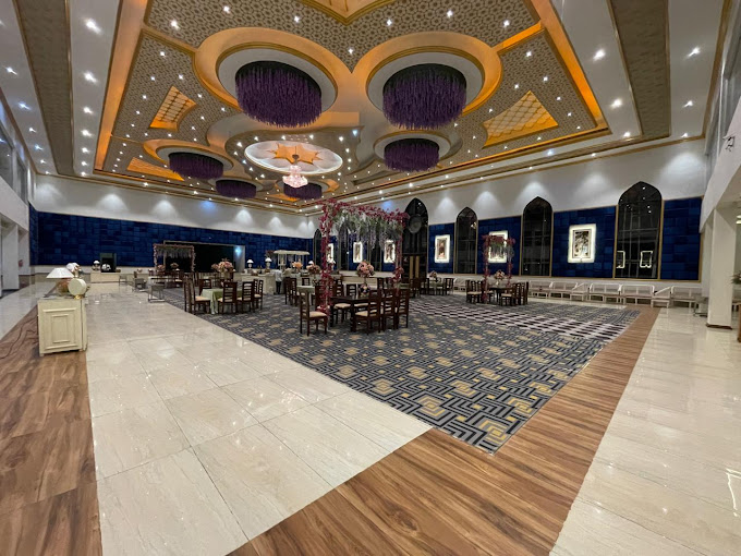 The golden crown hall inside view
