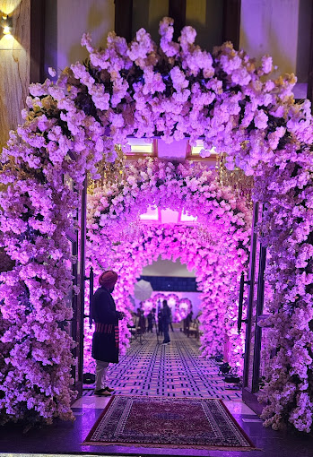 The golden crown weading resort entry view